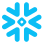 Snowflake logo